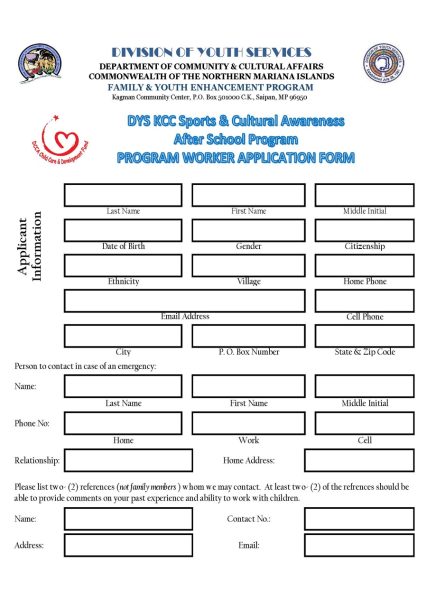 DYS KCC S&CA- ASP (Program Worker Application Form)- CCDF_Page_1